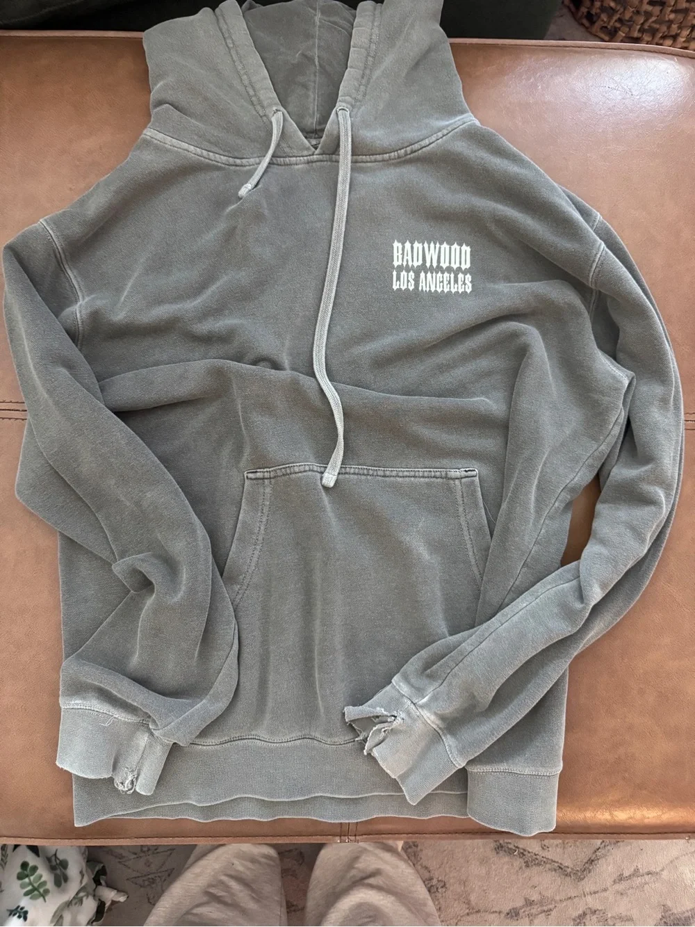 Badwood cherry skull hoodie sweatshirt